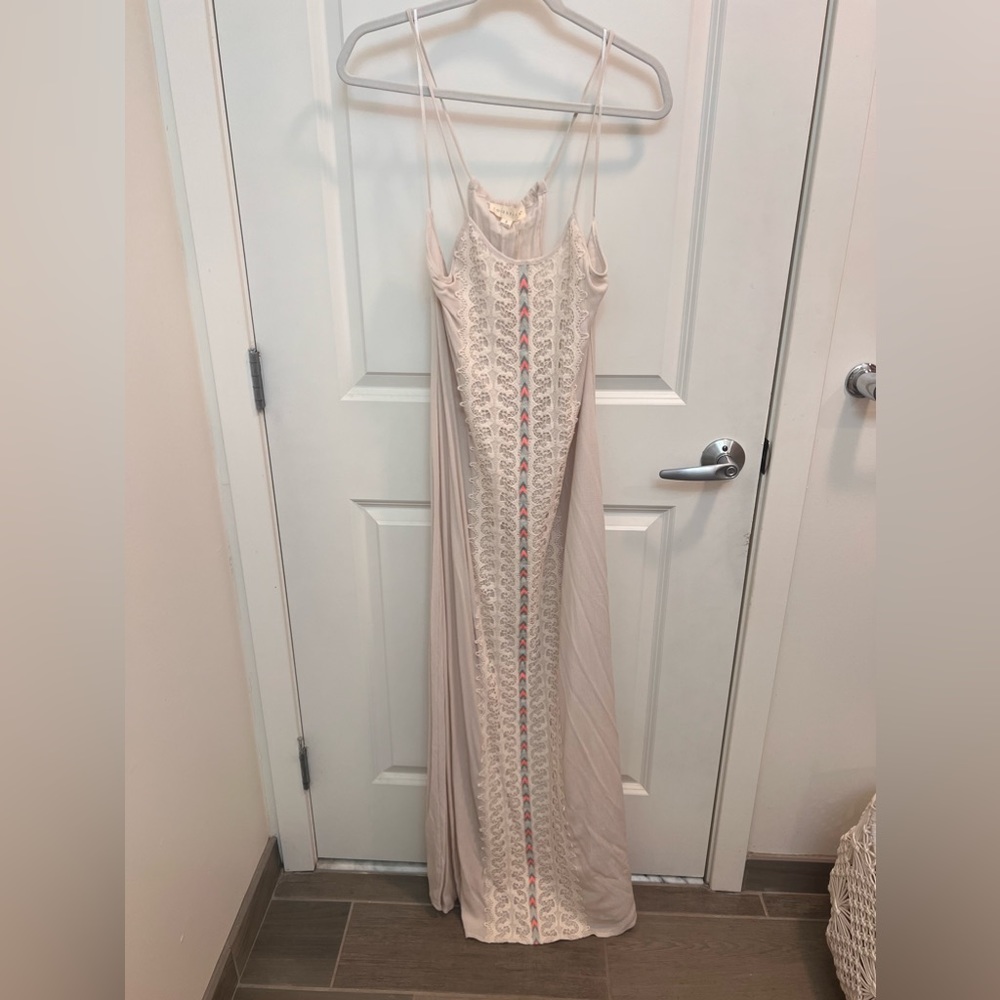 Love stitch maxi dress, S, NWT, smoke free home